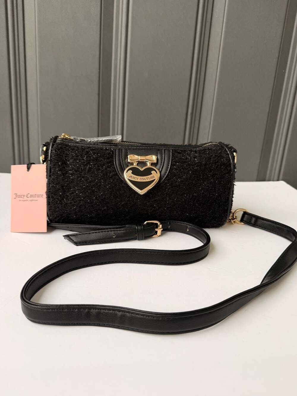 Juicy Couture Liquorice Precious Moments Roll Bag